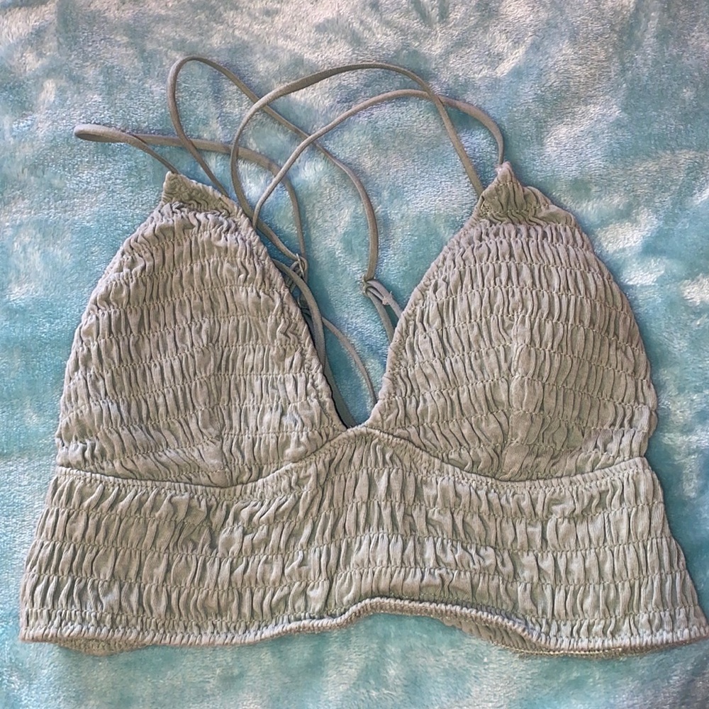 Light Green PINK Bralette